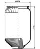 PE Automotive 084.039-40A Boot, air suspension